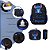 Kit Mochila Infantil Costas Stitch Lancheira Estojo Juvenil - Imagem 2