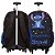 Kit Mochila Infantil Stitch Rodinha Juvenil Lancheira Estojo - Imagem 4