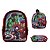 Kit Mochila Infantil Masculina VIngadores Costas Tam G - Imagem 1