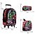 Kit Mochila Infantil Masculina Rodinha Vingadores Toys 2U - Imagem 3
