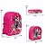 Kit Mochila Infantil Menina Minnie Costas Lancheira Rosa - Imagem 3