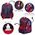 Mochila Infantil Masculina Homem Aranha 3D Led Alça Costas - Imagem 2