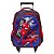 Mochila Infantil Masculina Homem Aranha Rodinhas 3D Led - Imagem 1