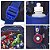 Mochila Infantil Masculina Vingadores Costas 3D Led Tam G - Imagem 4