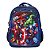 Mochila Infantil Masculina Vingadores Costas 3D Led Tam G - Imagem 1