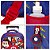 Mochila Infantil Masculina Super Mario 3D Led Rodinha Tam G - Imagem 4