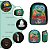 Kit Mochila Infantil Masculina Tartarugas Ninja Costa 3 Pçs - Imagem 2