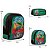 Kit Mochila Infantil Masculina Tartarugas Ninja Costa 3 Pçs - Imagem 3