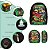 Kit Mochila Infantil Menino Tartarugas Ninja Costas Grande - Imagem 2