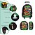 Kit Mochila Infantil Masculina Tartarugas Ninja Rodinha - Imagem 2
