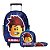 Kit Mochila Infantil Menino Roblox Rodinhas Tam G Creche - Imagem 1