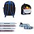 Kit Mochila Infantil Masculina Stitch Costas Tam G Cor Preta - Imagem 5