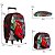 Kit Mochila Infantil Menino Carros Rodinha Lancheira Estojo - Imagem 3
