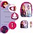 Kit Mochila Infantil Feminina Frozen Costas Tam G Cor Rosa - Imagem 2