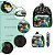 Kit Mochila Infantil Menino Costa Minecraft Lancheira Estojo - Imagem 2