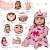 Bebe Reborn Menina Realista Loira Vestido Flamingo Completa - Imagem 2