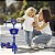 Patinete Infantil 3 Rodas Cestinha Família Arqueira Azul - Imagem 5