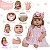 Boneca Reborn Bebê Realista Abigail Vestido Renda Enxoval - Imagem 3