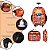 Kit Mochila Infantil De Rodinhas Naruto Juvenil + Lancheira - Imagem 2