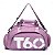 Bolsa Academia Fitness T60 Impermeável Espaçosa Cor Lilás - Imagem 1