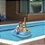Boia Bote Infantil Inflável Azul Com Volante Buzina Piscina - Imagem 5