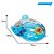Boia Bote Infantil Inflável Azul Com Volante Buzina Piscina - Imagem 6
