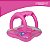 Boia Fralda Infantil Com Tapa Sol Piscina Proteção Cor Rosa - Imagem 4
