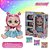Boneca Rainbow Surprise Cabelo Rosa Articulada Cotiplás - Imagem 4