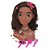Boneca Infantil Moana Busto C/ 7 Acessórios 2599 Cotiplás - Imagem 1