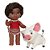 Kit Boneca Moana Bebê Silicone E Porquinho Pua Cotiplás - Imagem 1