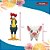 Kit Boneco Porquinho Pua + Galinho Hei Hei Moana Cotiplás - Imagem 6