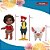 Kit Boneca Moana Bebê Porquinho Pua Galo Hei Hei Cotiplás - Imagem 6