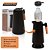 Kit 3 Garrafa Térmica Café 1l Medidor Digital Cor Preta - Imagem 4