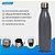 Garrafa Térmica Inox 500ml Parede Dupla Camada Cor Cinza - Imagem 3