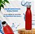 Garrafa Térmica Em Inox 500ml Parede Dupla Fitness Vermelha - Imagem 2
