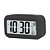Relógio Despertador Digital Retangular A Pilha Cor Preto - Imagem 1