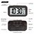 Relógio Despertador Digital Retangular A Pilha Cor Preto - Imagem 3