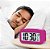 Relógio Despertador Digital De Mesa Alarme Data Cor Rosa - Imagem 5