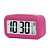 Relógio Despertador Digital De Mesa Alarme Data Cor Rosa - Imagem 1