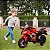 Moto Elétrica Infantil Esportiva 12v Luz E Som Cor Vermelha - Imagem 5