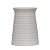 Vaso De Cerâmica Pequeno Decorativo Cor Branco Mesa Sala - Imagem 1