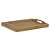 Bandeja De Bambu Natural Retangular 37x26 Cm Resistente - Imagem 1