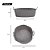 Forma De Silicone Para Air Fryer Antiaderente Cor Cinza - Imagem 4