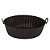 Forma De Silicone Air Fryer Reforçada Reutilizável Cor Preta - Imagem 1