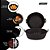 Forma De Silicone Air Fryer Reforçada Reutilizável Cor Preta - Imagem 3