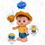 Boneco Chico Bento Iti Malia Turma Da Mônica 1016 Baby Brink - Imagem 4
