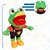 Fantoche Pelúcia Sapo Jorge Luccas Neto 2276 Baby Brink - Imagem 6