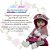 Boneca Reborn Realista Menina Coelhinha Enxoval 12 Itens - Imagem 2
