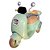 Moto Elétrica Infantil Mini Scooter Lemn 6v Verde Bang Toys - Imagem 1