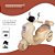 Mini Motinha Elétrica Infantil Lambreta Lemn 6v Bege 1249 - Imagem 4